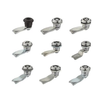 Cylinder Drawer Cabinet Box Lock Key OEM Height 33mm Alike Or Different