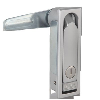 Zinc Alloy Electrical Cabinet Door Lock Silver 3 Point Panel Lock