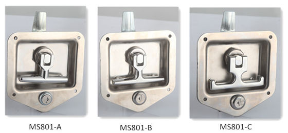 Recessed Folding T Handle Cam Lock