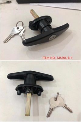 Industrial Metal Electrical Cabinet Door Latch T Handle Lock Garage door lock
